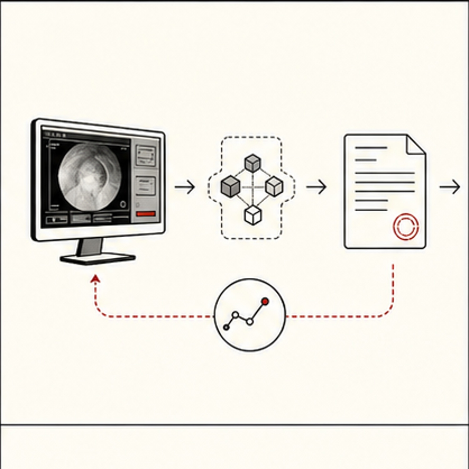 Generated production AI pipeline with regulatory documents, deployment and validation stations