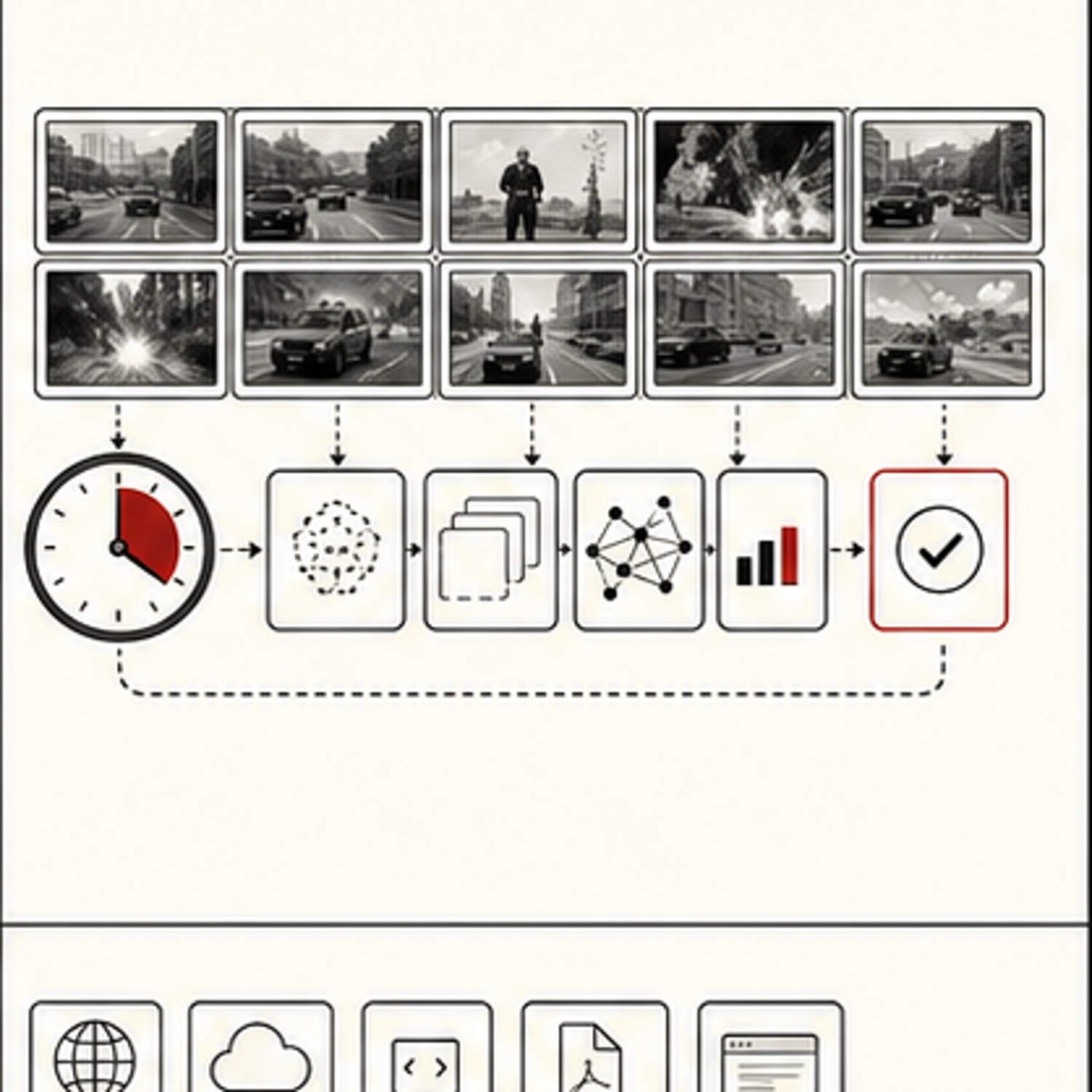 Generated VideoAgent solver diagram from video frames through routing and model voting